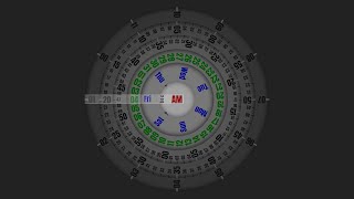 Analog Clock - Rotating Dial - HTML - CSS - JavaScript