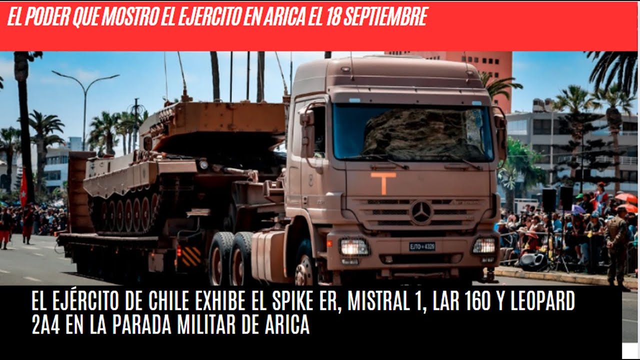 El Ej rcito De Chile Exhibe El Spike ER Mistral1 LAR 160 Y Leopard 2A4 el-ej-rcito-de-chile-exhibe-el-spike-er-mistral1-lar-160-y-leopard-2a4