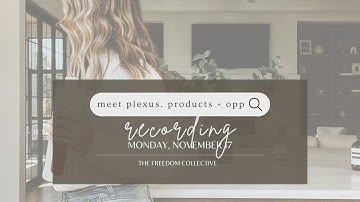 Meet Plexus: Products + Opportunity
