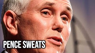 Pence Sweats Crushing Trump BOMBSHELL On Newsmax