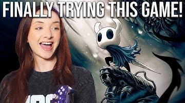 My First EVER Metroidvania💙 | First Time Playing Hollow Knight | Blind Playthrough in 2025