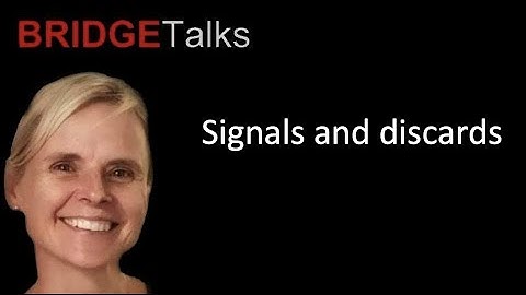 Signals and Discards in Bridge