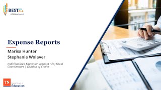 IEA Program Expense Reporting
