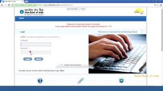 Sbi saral is state bank’s corporate internet banking facility. in
this video we will show you how to login your account for the first
time. more...