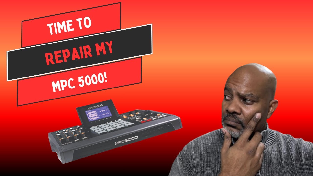 Repairing The Q-Link Sliders On My AKAI MPC 5000!