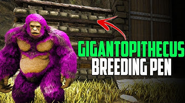 Gigantopithecus Breeding Pen and Griffin Hatching! Ark: Crystal Extinction E4