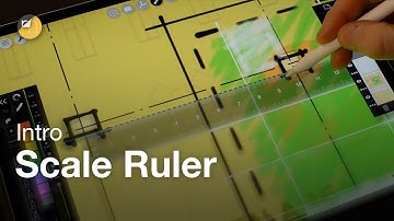 Intro to Scale Ruler in Morpholio Trace – The Best Sketch & draw app for architects on iPad