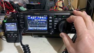 ISS ham radio satellite, using 2 radios successfully. by W1FRDRadio 2,156 views 2 months ago 7 minutes, 28 seconds