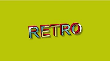 [Apple Motion] 3D TEXT