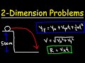 Two-Dimensional Motion of a Rolling Ball Off a Cliff