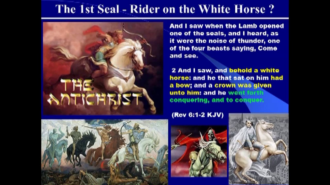 1st Seal of Revelation Rider on the White Horse is COMING! (Hes the