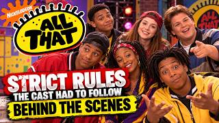 Strict Rules the Cast of All That Had to Follow Behind the Scenes