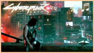 CYBERPUNK 2077 Ending Rooftop Music | Johnny Silverhand Ambient OST