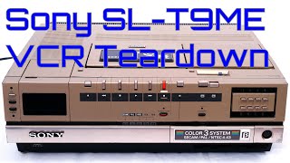 EW0211 - Sony SL-T9ME VCR Teardown