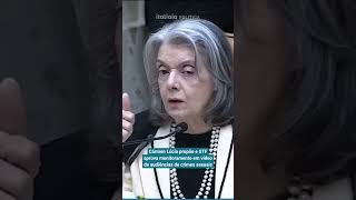 Cármen Lúcia Propõe E Stf Aprova Monitoramento Em Vídeo De Audiências De Crimes Sexuais