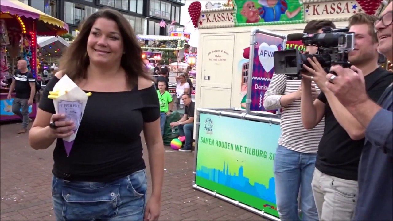 kermisTV frietje in een attratie achter de schermen met ron schuurkes tilburgse kermis 2017