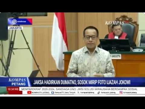 Dumatno Beri Kesaksian di Pengadilan Soal Ijazah Jokowi