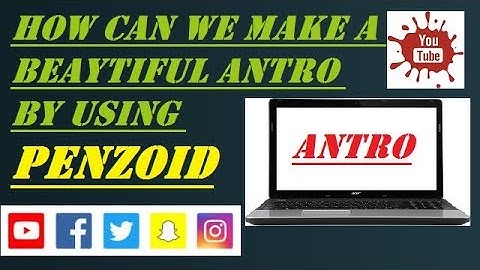 How to make a beautiful intro for Our youtube Video with Panzoid [ 2019 ] [Hindi / Urdu ]