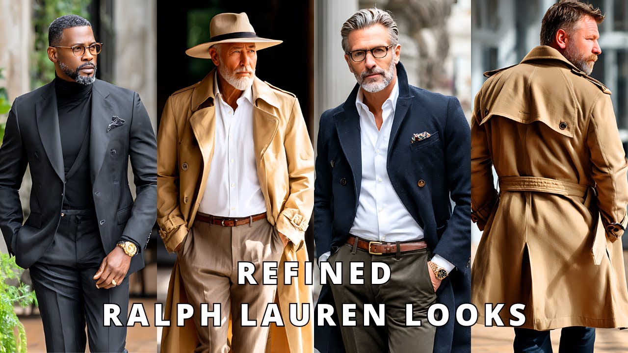 Ralph Lauren Menswear Fall/Winter 2026 | Elegant Fashion Ideas For Men Over 50 👔🔥