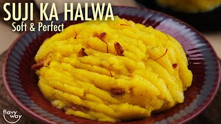 Suji Ka Halwa | SOFT & PERFECT Halwai Style Kesari Suji Halwa | Semolina Dessert | flavyway screenshot 2