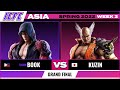 Book jin vs kuzin heihachi grand final icfc tekken asia spring 2022  week 3