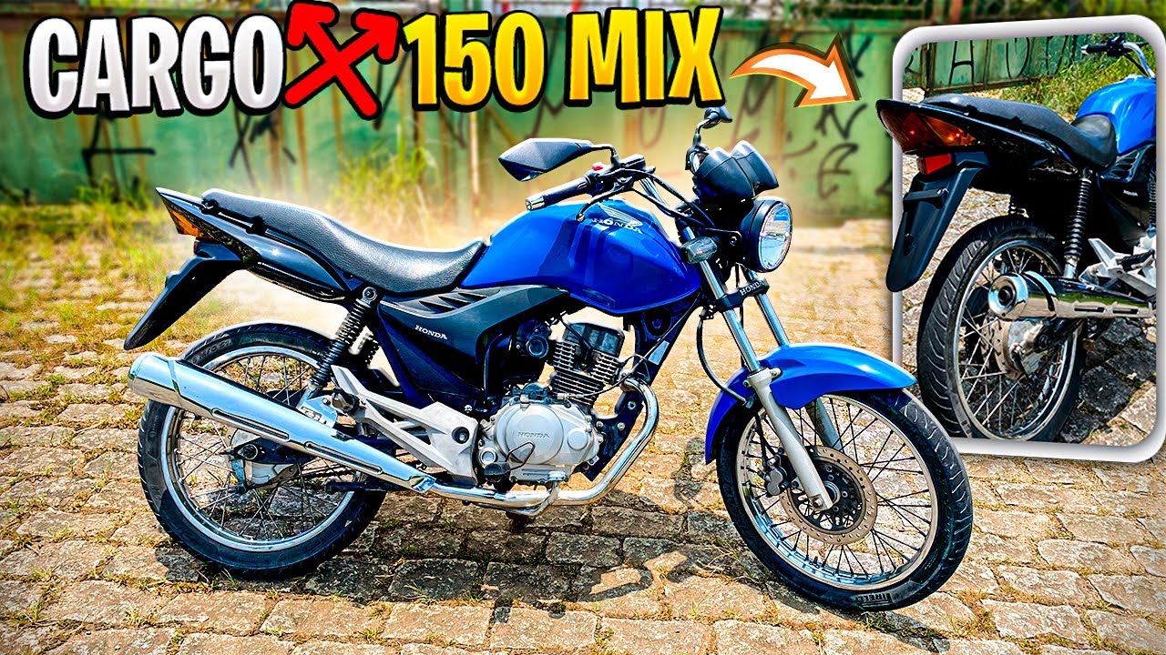 TRANSFORMAÇÃO CG 150 CARGO PARA CG 150 FAN MIX