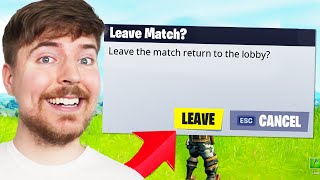 Fortnite, But Mrbeast Controls My Game