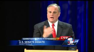 Commitment 2014 Arkansas Senatorial Debate: What would you change about the current Medicare system?