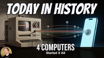 4 computers die de internetrevolutie in gang zetten | Vandaag in de geschiedenis (1969)