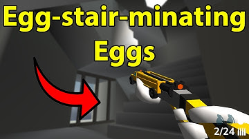 *SLAPPING* Eggs with the STAIR META in STREAMER LOBBY! | Shell Shockers