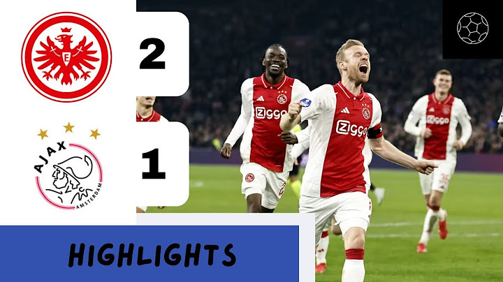 Ajax vs Frankfurt | 1 - 2 | Full Game Highlights