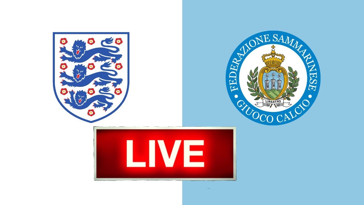 England vs San Marino Live Stream! YouTube
