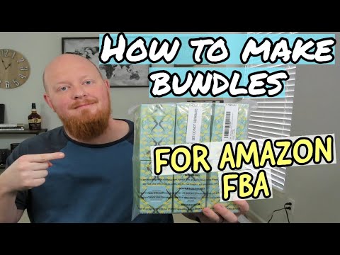 How To Make Bundles On Amazon | Preparing Multi-Packs To Send In To Amazon FBA Quick Guide