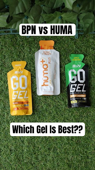 BPN Go Gel vs Huma Gel / Which is Better?? #runner #marathon #running