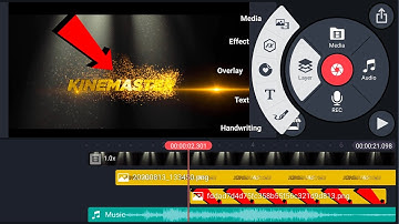 Particle intro And KINEMASTER text Animation in Kinemaster tutorials