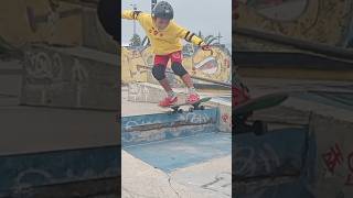 Pedrão BJJ 7 anos começando primeiras manobras no SKATE Park Cabo Frio