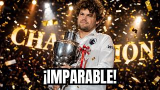 ¡Carlsen NO SE CANSA de ser CAMPEÓN! 🏆