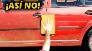 How to wash a car DRY Correctly without scratching? 👉WITHOUT WATER, by hand Easy and Cheap by MrDanCar 2,218 views 4 months ago 5 minutes, 10 seconds