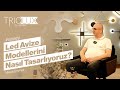 Birbirinden k ve dekoratif triolux led avize modelleri nasl tasarlanyor