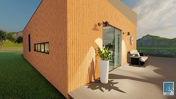 Tiny House Exterior Lumion Rendering