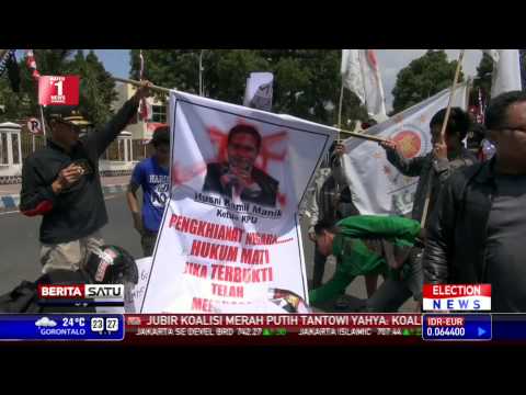 Aksi Massa Prabowo-Hatta di Berbagai Daerah