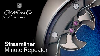 Streamliner Concept Minute Repeater Tourbillon Blue Enamel - H. Moser & Cie.