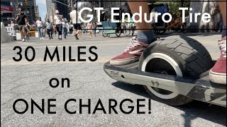 Onewheel GT Enduro RANGE TEST in NYC Traffic