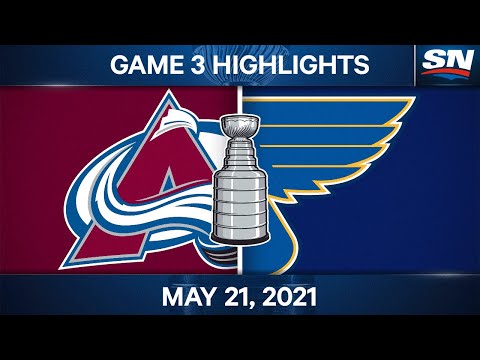 NHL Game Highlights | Avalanche vs. Blues, Game 3 - May 21, 2021