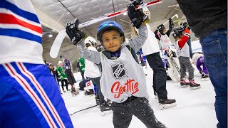 NHL Seattle Hosts 'Try Hockey For Free' Clinic