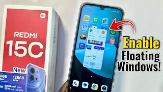 How to Enable Floating Windows on Redmi 15C - Use Pop Up View screenshot 5