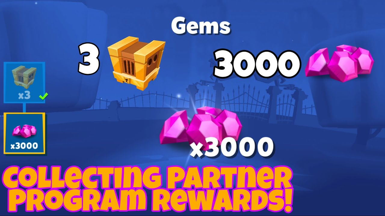3000 GEMS! ZoobaCollecting Zooba Partner Program rewardsFree Gems and