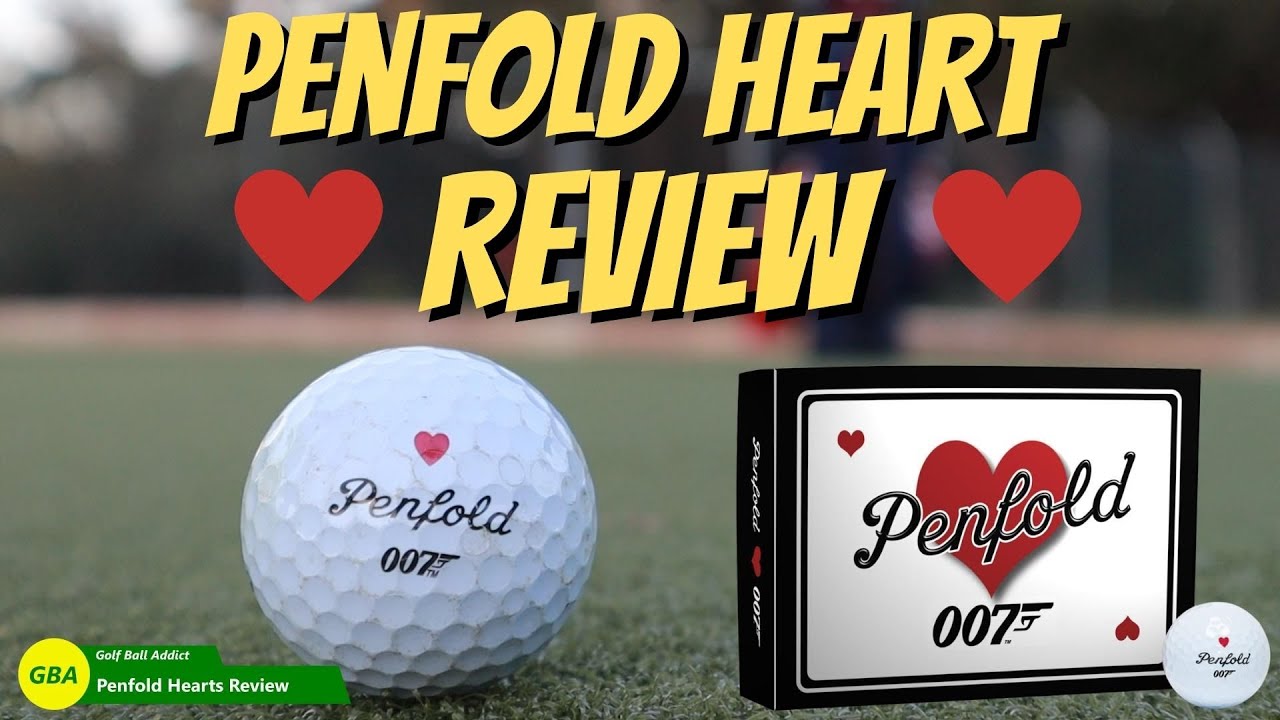 Penfold Heart Golf Ball Review 007 James Bond Edition YouTube