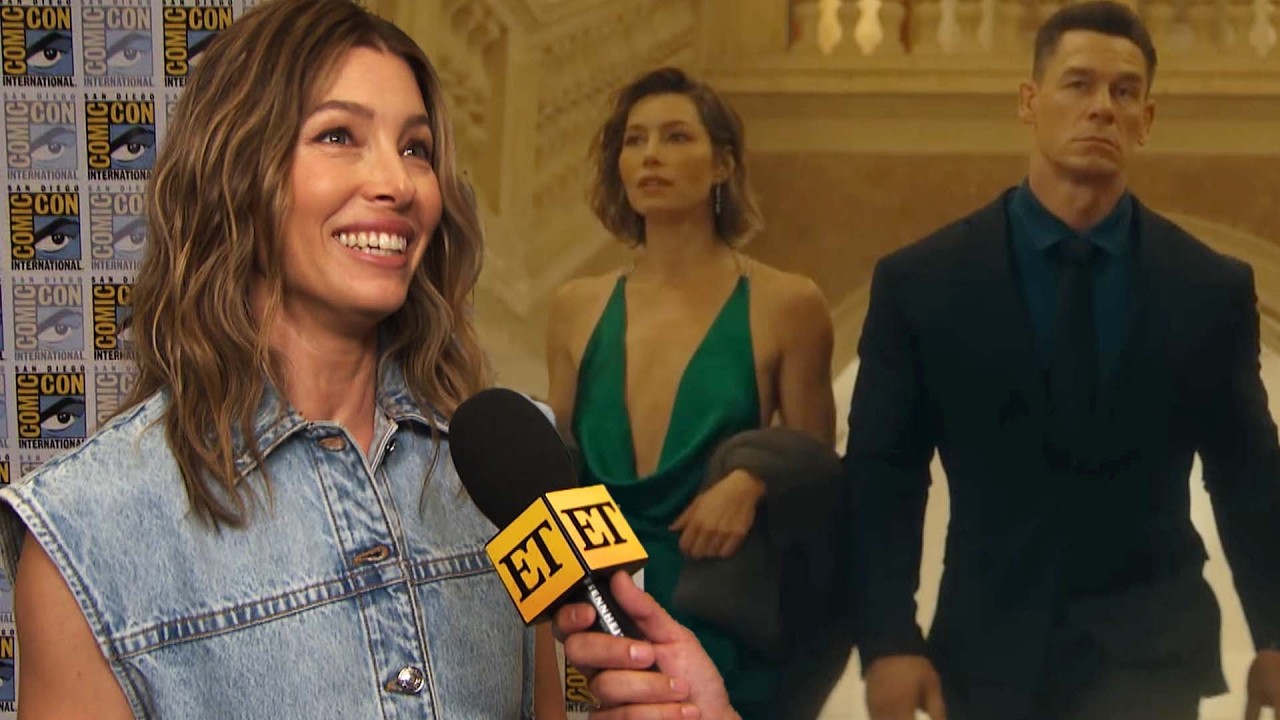 How John Cena Won Jessica Biel COOL POINTS With Her Kids (Exclusive)