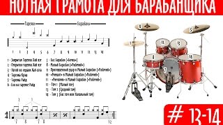 Нотная грамота для барабанщика. Урок 13-14. Такт, Тактовый размер и доли Нотная грамота для барабанщика. Урок 13-14. Такт, Тактовый размер и доли